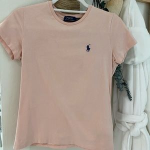 Pink small Polo top